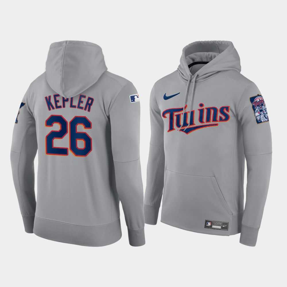 Men Minnesota Twins 26 Kepler gray road hoodie 2021 MLB Nike Jerseys Men Minnesota Twins 26 Kepler gray road hoodie 2021 MLB Nike Jerseys